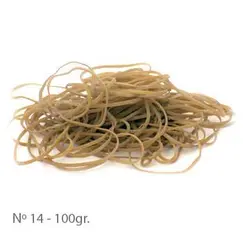 Elásticos 02x50mm Nº14 100g