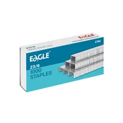 Agrafos 23/06 Eagle (10/40 Folhas) Cx1000un