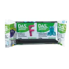 Pasta Modelar Preto Junior DAS 100g