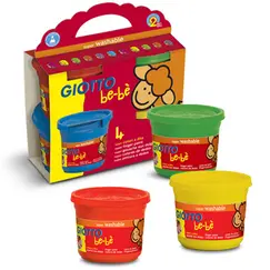 Guache Pintura Dedos 150mlx04 Giotto Be-Be