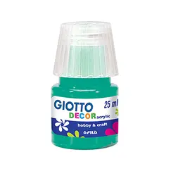 Guache Decor Acrílico 25ml Giotto Verde Esmeralda