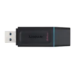 KINGSTON 64GB Portable USB 3.2 Gen 1 DataTraveler Exodia Black