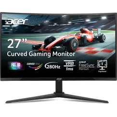 ACER 69cm 27INCH FHD ZeroFrame IPS 144Hz 16:9 1ms VRB 250nits VGA HDMI MM Audio in/out AdaptiveSync EU White H.cable x1