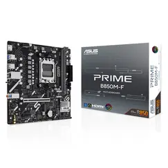 ASUS AMD PRIME B850M-F micro-ATX motherboard DDR5 PCIe 5.0 1xHDMI 2xM.2 4xSATA