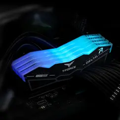 TEAM GROUP 16GB 2x8GB DDR5 5200MT/s T-FORCE DELTA RGB Black CL40 DIMM