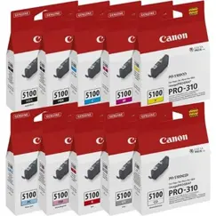 CANON PFI-5100 MBK/PBK/C/M/Y/PC/PM/R/GY/CO Multi Pack