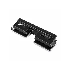 Furador 4 Furos 10 Folhas Eagle com guia Preto