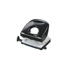 Furador 25 Folhas Leitz 5008 2.5mm c/Regua Preto