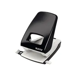 Furador 40 Folhas Leitz 5138 4mm c/Regua Preto