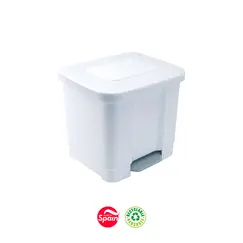 Contentor 35L Branco com Pedal