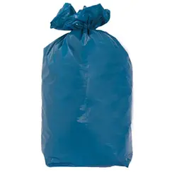 Sacos Lixo 100-120L 85x105cm 12my Azul 22Kg Carga 20un