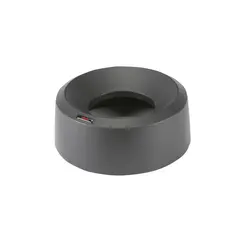 Tampa Funil Redonda Iris Preto para Balde 50L