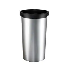 Contentor 50L Plástico Redondo Iris Cor Metálico sem Tampa
