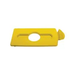 Tampa Slim Jim p/ Kit Reciclagem p/ Garrafas/Latas Amarelo