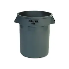 Contentor 76L Plástico Redondo Brute s/Tampa Cinza