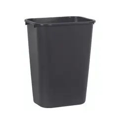 Contentor 39L Retangular sem Tampa Preto