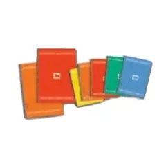 Caderno Espiral A4 Quadriculado Tauro Sortido 10un