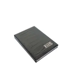 Bloco Notas Liso A5 Semi Pele Preto 200Fls