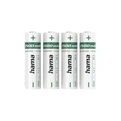 Pilhas Recarregáveis AA 1.2V 2500mAh Hama 4un