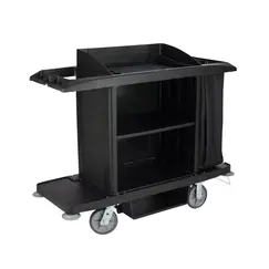 Carro Servico Hotel 152,4x56x127cm  Preto