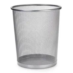 Papeleira 18L 265x285mm Prata