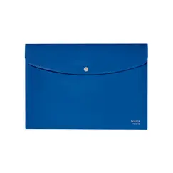 Bolsa 313x235mm A4 Envelope Fecho Botão Recycle Azul