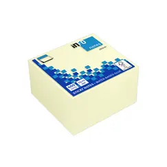 Bloco Notas Aderentes 075x075mm Amarelo Cubo 400 Folhas