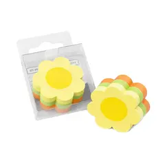 Bloco Notas Aderentes 050x050mm Flor 225 Folhas
