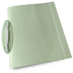 Classificadores Comerciais 250g c/Ferragem/Aba Verde 10un