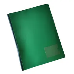 Dossier Plastico A4 c/Mola 134PL Verde Opaco