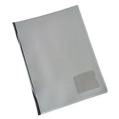 Dossier Plastico A4 c/Mola 134PL Cinza Opaco