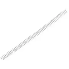 Argolas Espiral Metálicas Passo 5:1 24mm Prata 100un