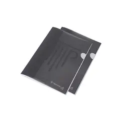 Caderno Agrafado A4 Quadriculado PP Ambar Preto 48Fls 2un