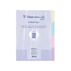 Separadores Caderno EcoSmart Ambar B5 4un