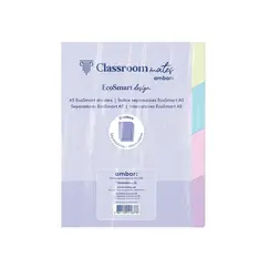 Separadores Caderno EcoSmart Ambar A5 4un