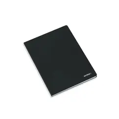 Caderno Agrafado A5 Pautado Ambar Preto 80Fls 1un