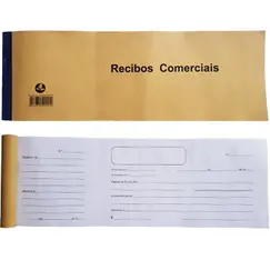 Bloco Recibos Comerciais