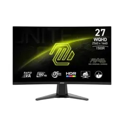MSI MAG 27CQ6F 27INCH WQHD Curve 180Hz 1ms 2xHDMI 1xDP EU