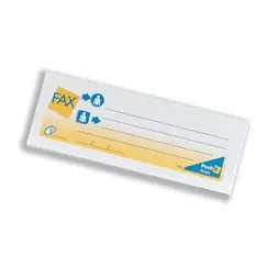 Post-it Mensagem Fax Pequeno 102x037mm Pack 2un