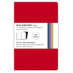 Volant de Bolso Liso Moleskine Vermelho 2un