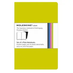 Volant de Bolso Liso Moleskine Verde Claro 2un