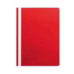 Classificador Capa Transparente Vermelho 1un