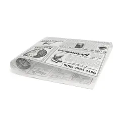 Sacos Papel Anti-Gordura (Abertos) 35g 17x18cm 500un