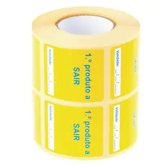 Etiquetas Pré-impressas 1º Produto 40x45mm 2x500=1000un