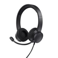 TRUST HS-260 USB - USB C Noise Cancelation On Ear PC Headset ECO