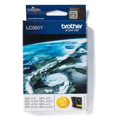 BROTHER LC985Y yellow ink 260pages DCPJ125 DCPJ140 DCPJ315 DCPJ515 MFCJ220 MFCJ265 MFCJ410 MFCJ415