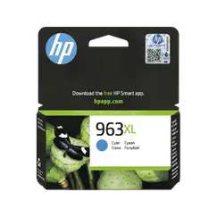 HP 963XL High Yield Cyan Original Ink Cartridge