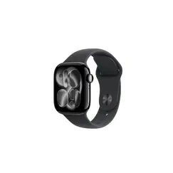APPLE WATCH SERIES 11 GPS 42MM JET BLACK ALUMINIUM CASE WITH BLACK SPORT BAND - S/M