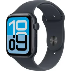 APPLE WATCH SE 3 GPS 44MM MIDNIGHT ALUMINIUM CASE WITH MIDNIGHT SPORT BAND - M/L