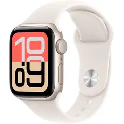 APPLE WATCH SE 3 GPS 40MM STARLIGHT ALUMINIUM CASE WITH STARLIGHT SPORT BAND - S/M